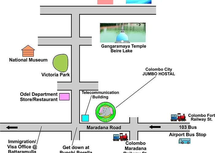 Colombo City Jumbo Backpackers Hostel