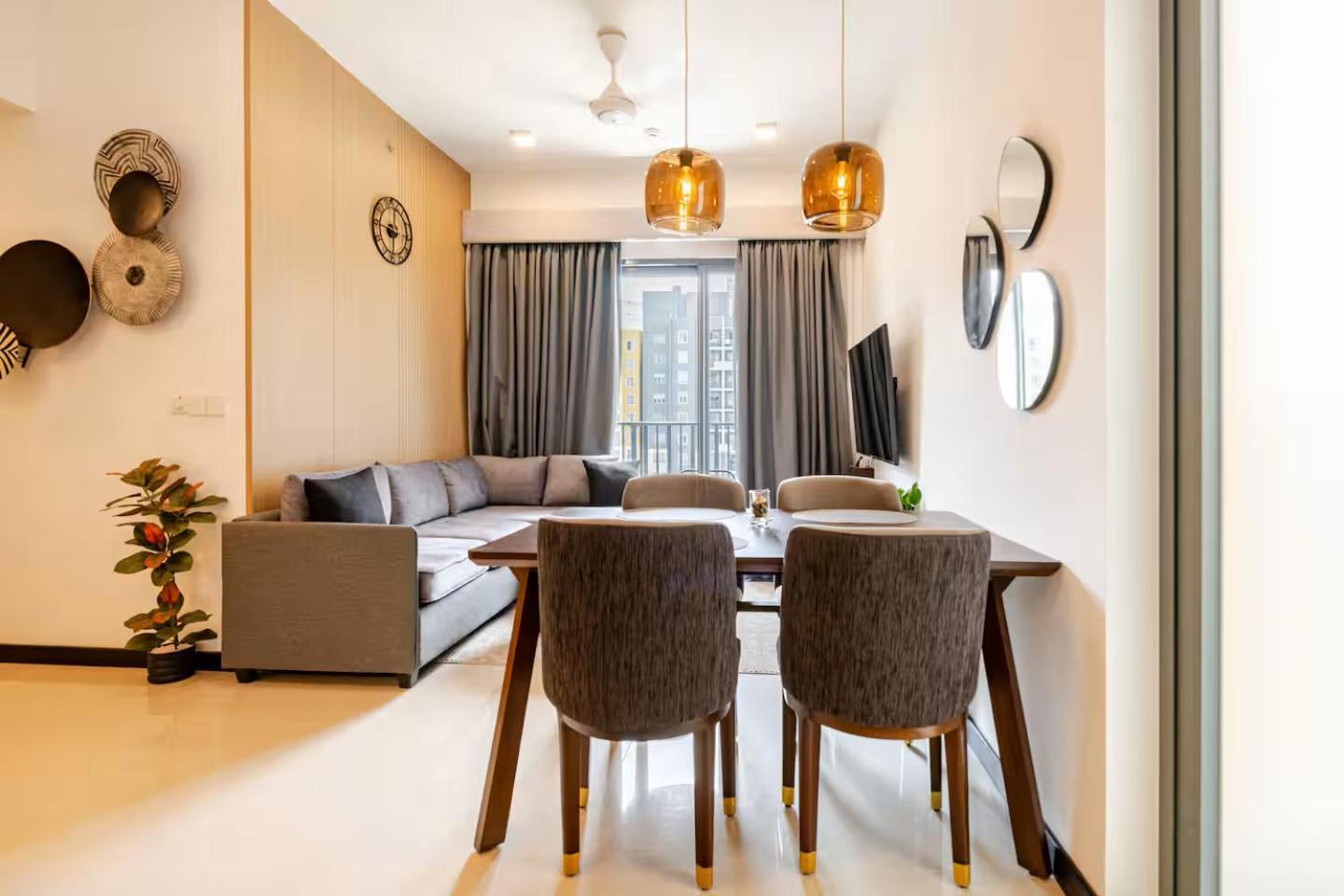 Stylish & Cozy High-rise Retreat - Sennrise Apartment Colombo