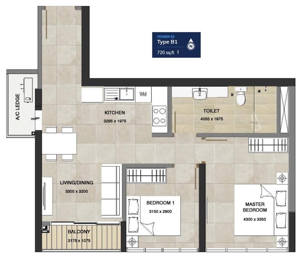 Stylish & Cozy High-rise Retreat - Sennrise Apartment *