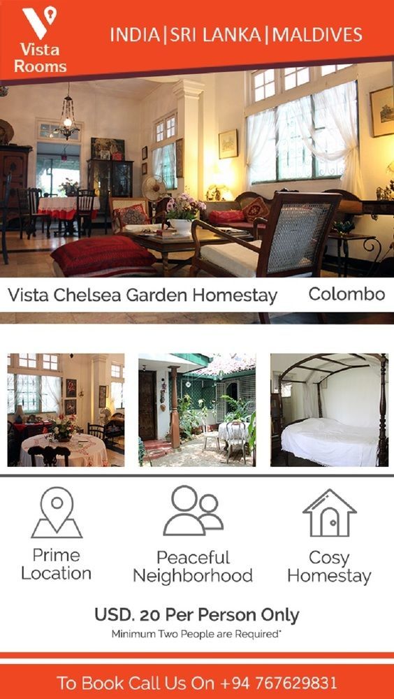 Vista Chelsea Gardens Bnb 2* Colombo